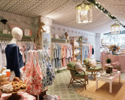 Insdie look at Roller Rabbit's new store on Knox Street