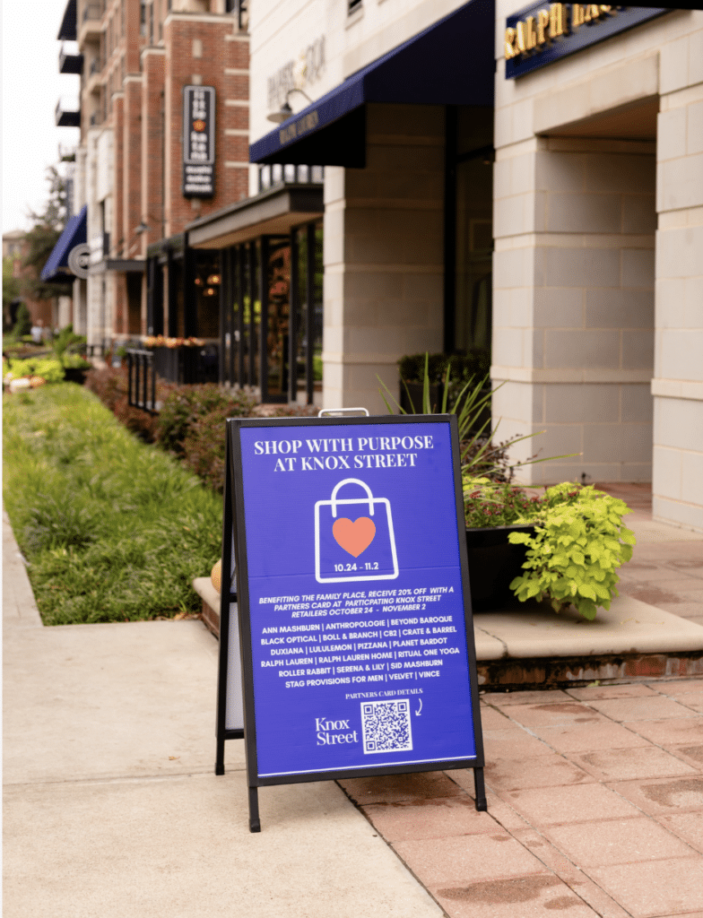 Partners Card at Knox Street